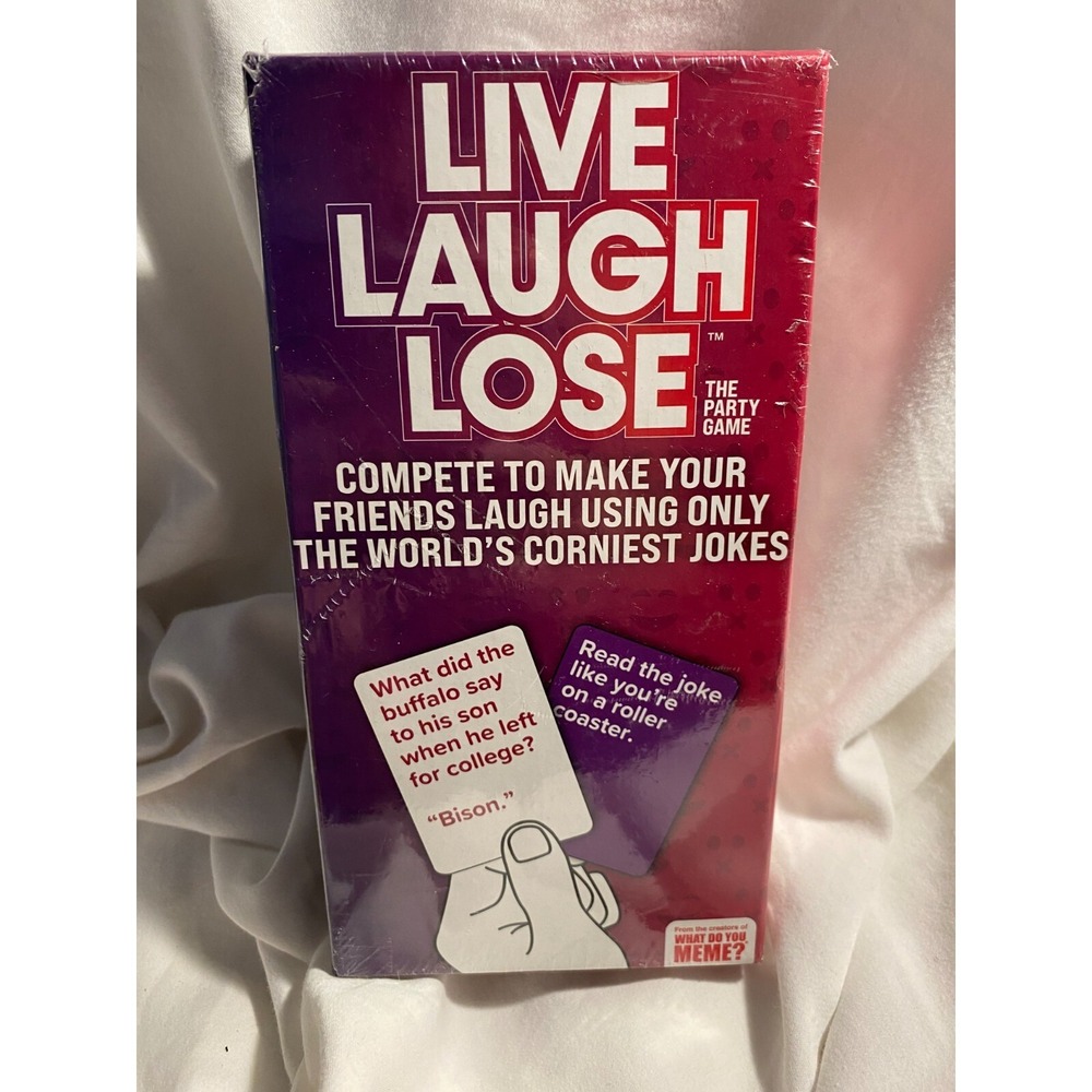 Live Laugh Lose the Party Game New in Box for‎ 2-20 Players ages 17+
